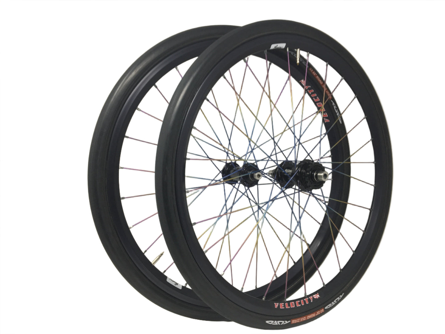 Titanium Spec Onyx Ohm 22" Built Wheelset Package (See Details)