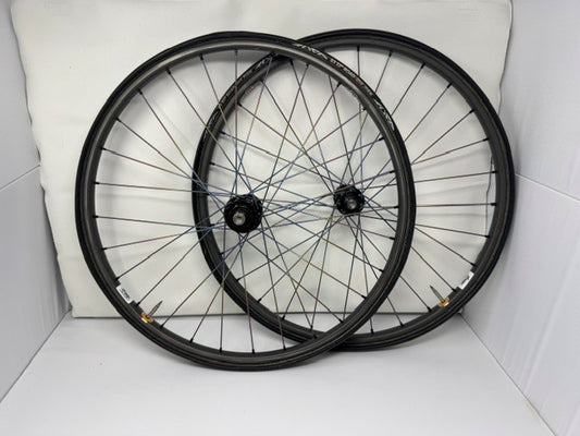 One Pair of NISI Italian 22" Race Wheels